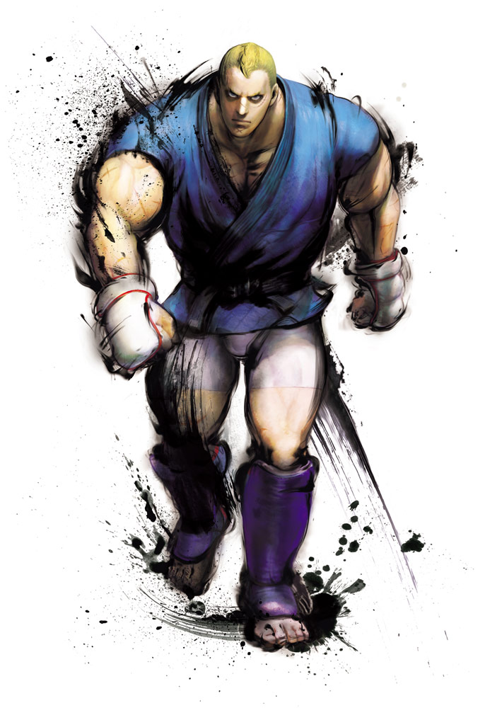Abel artwork #1, Street Fighter 4