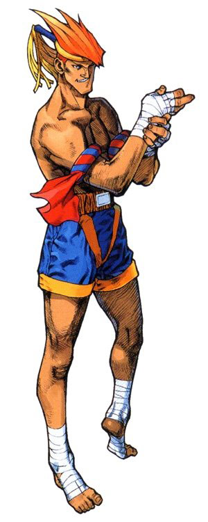 Adon artwork #4, Street Fighter Alpha