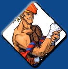 Adon artwork #4, Street Fighter Alpha