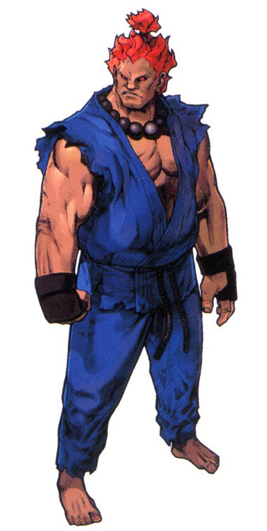 Akuma artwork #4, Street Fighter Alpha