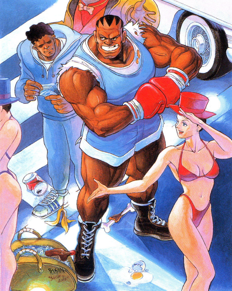 Balrog artwork #3, Street Fighter 2: High resolution