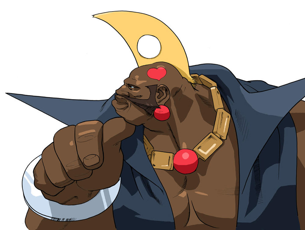 Birdie artwork #5, Street Fighter Alpha