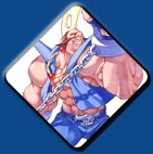 Birdie artwork #3, Street Fighter Alpha