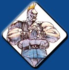 Birdie artwork #1, Street Fighter 1