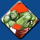 Blanka artwork #2, Street Fighter 2