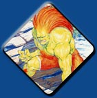 Blanka artwork #3, Street Fighter 2