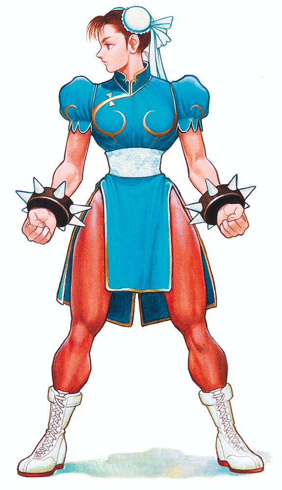 Chun Li artwork #2, Street Fighter 2