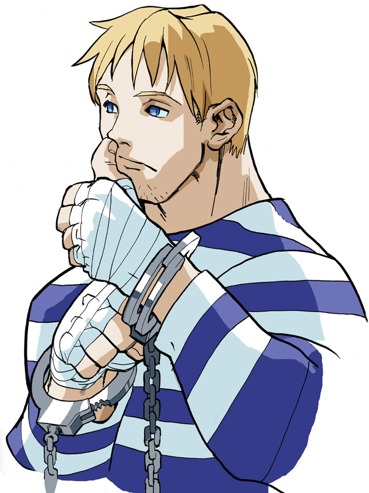 Cody artwork #2, Street Fighter Alpha