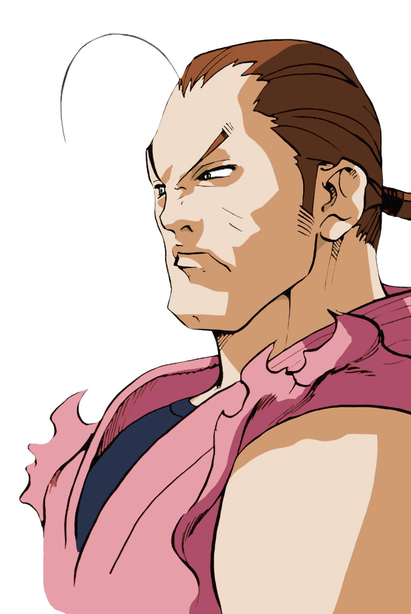 Dan artwork #5, Street Fighter Alpha: High resolution