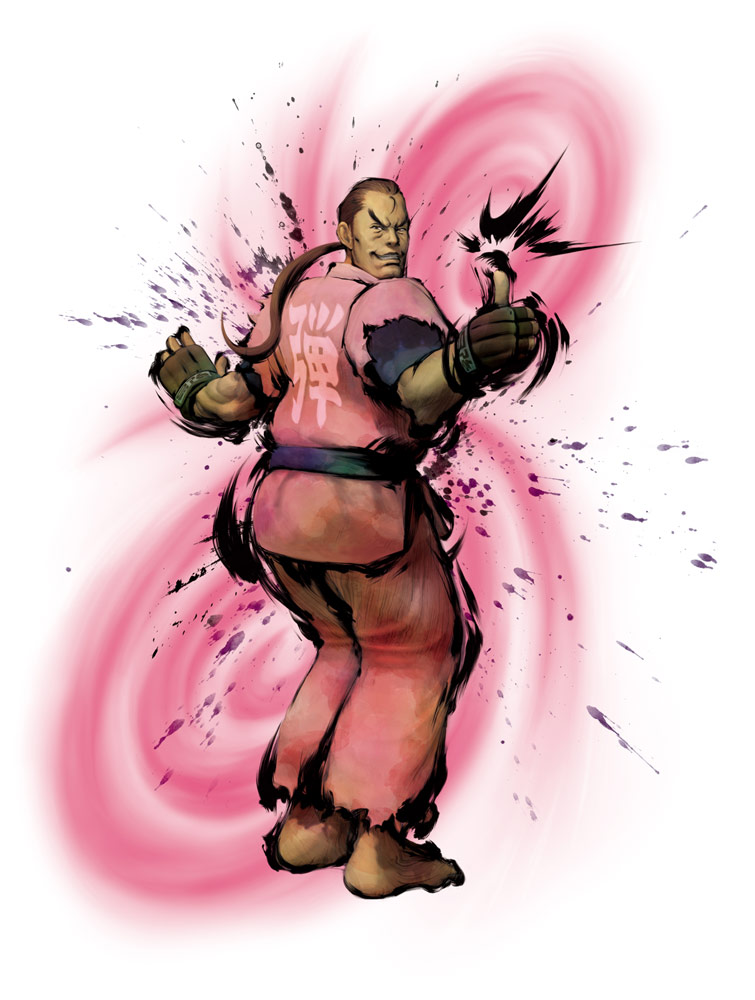 Dan artwork #1, Street Fighter 4