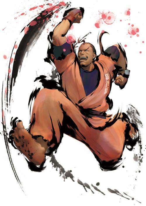 Dan artwork #2, Street Fighter 4