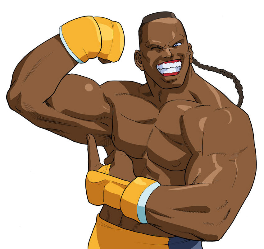 Dee Jay artwork #1, Street Fighter Alpha