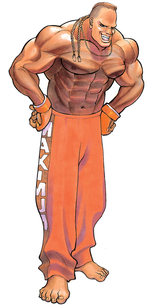 Dee Jay artwork #3, Street Fighter 2