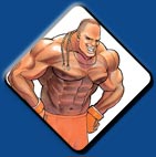 Dee Jay artwork #3, Street Fighter 2