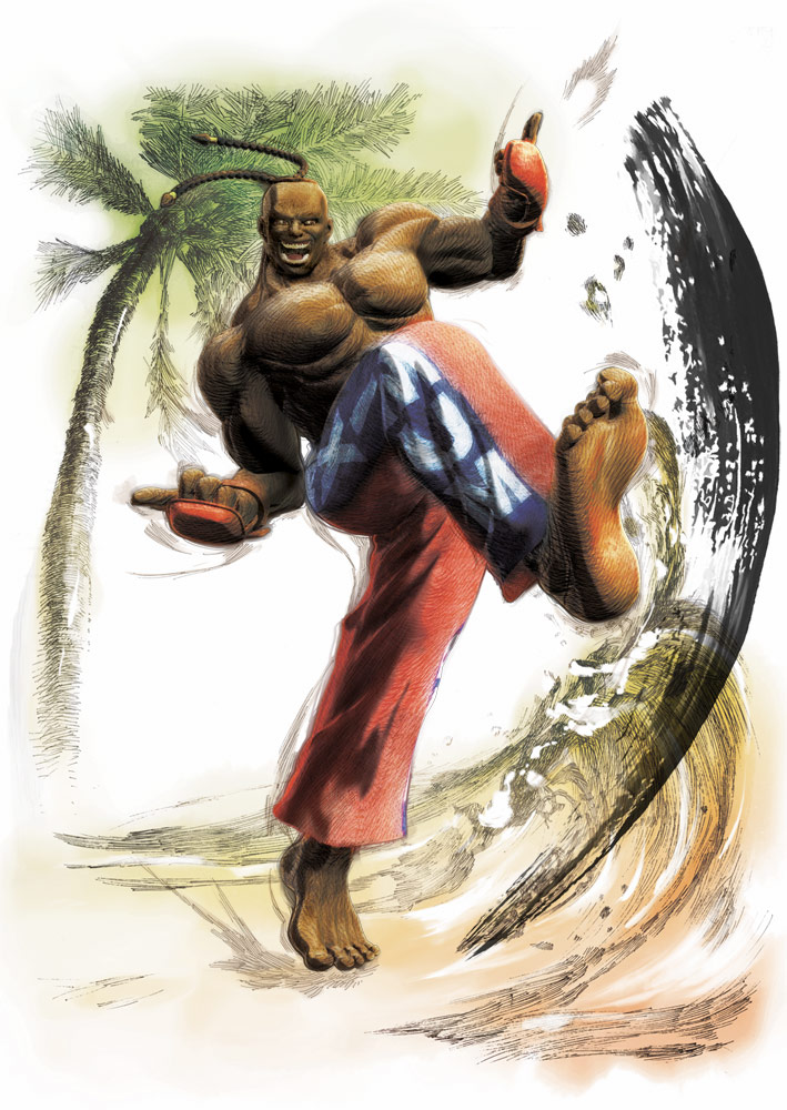 Dee Jay artwork #1, Super Street Fighter 4