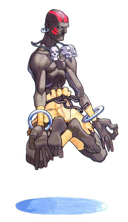 Dhalsim artwork #1, Street Fighter Alpha