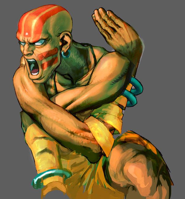 Dhalsim artwork #2, Street Fighter 4