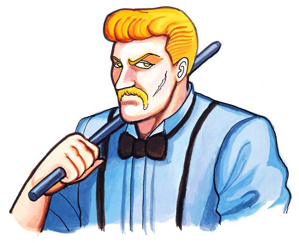 Eagle artwork #2, Street Fighter 1