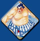 E. Honda artwork #3, Street Fighter 2