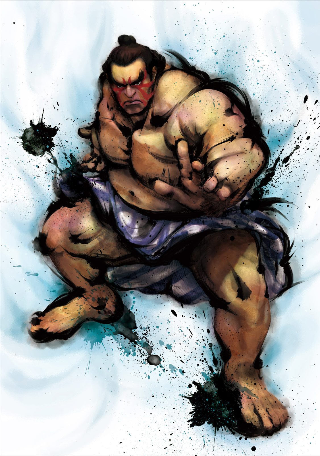 E. Honda artwork #1, Street Fighter 4: High resolution