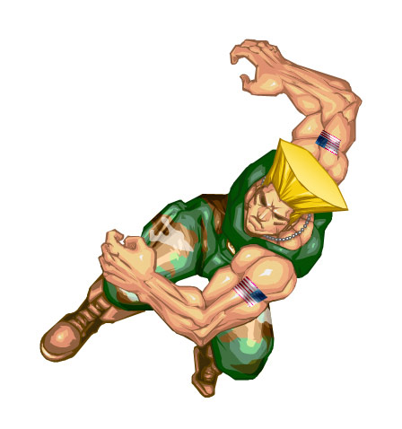 Guile artwork #5, Super Street Fighter 2 Turbo HD Remix