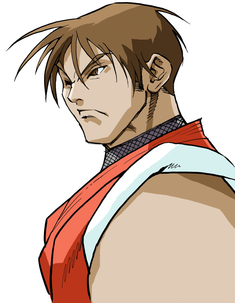 Guy artwork #5, Street Fighter Alpha