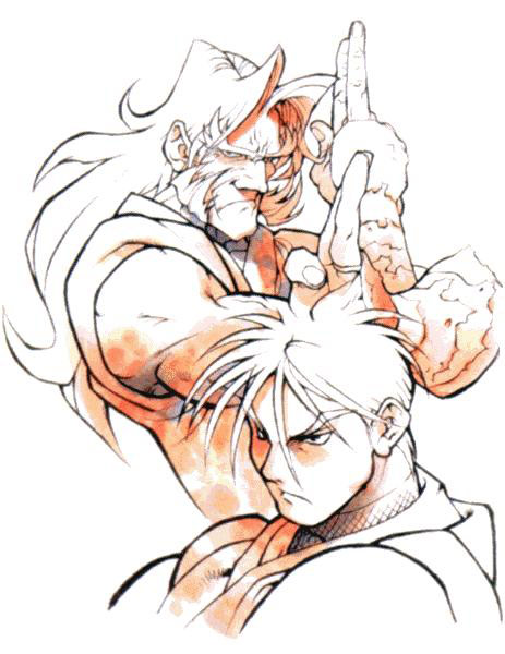 Guy artwork #7, Street Fighter Alpha