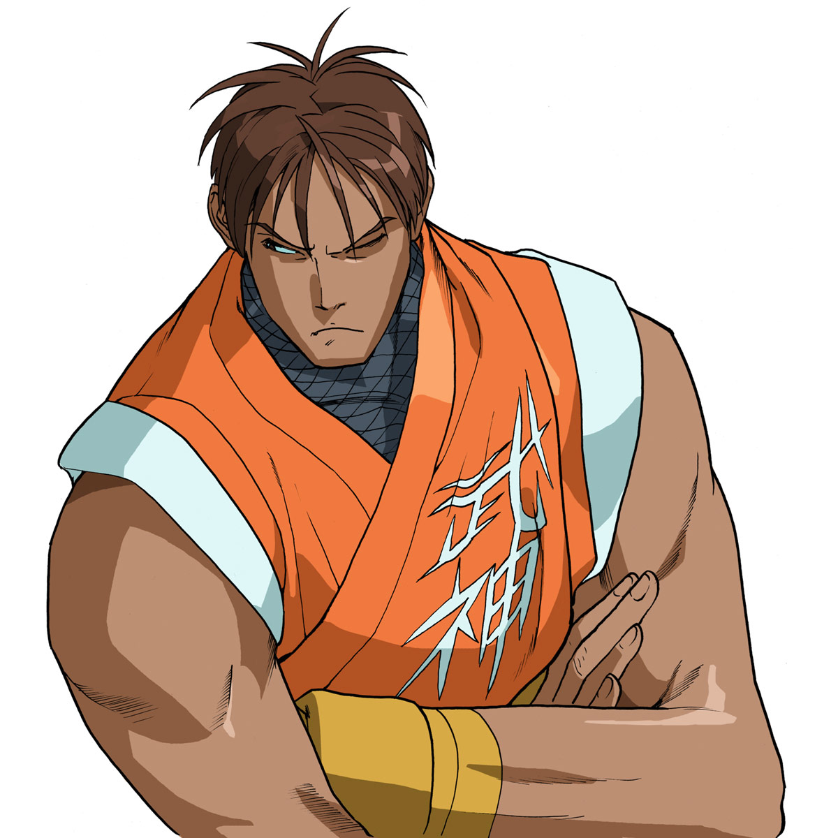 Guy artwork #6, Street Fighter Alpha: High resolution