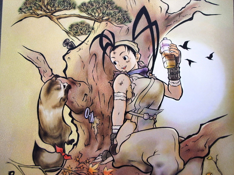 Ibuki artwork #5, Street Fighter 3