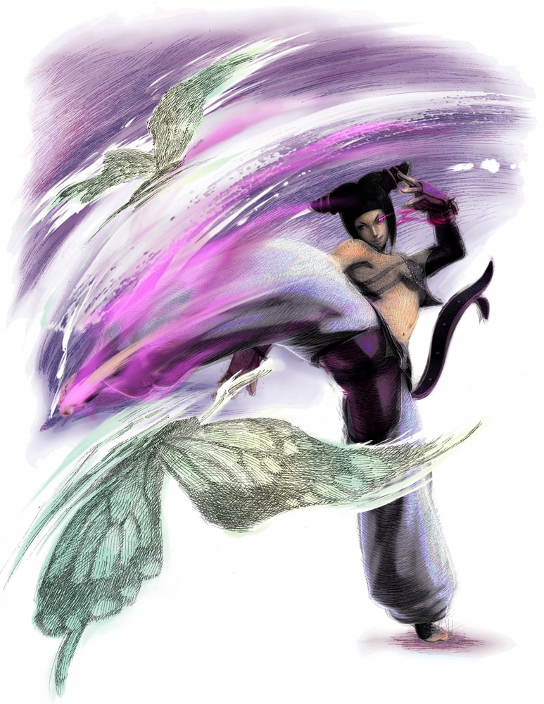 Juri artwork #1, Super Street Fighter 4