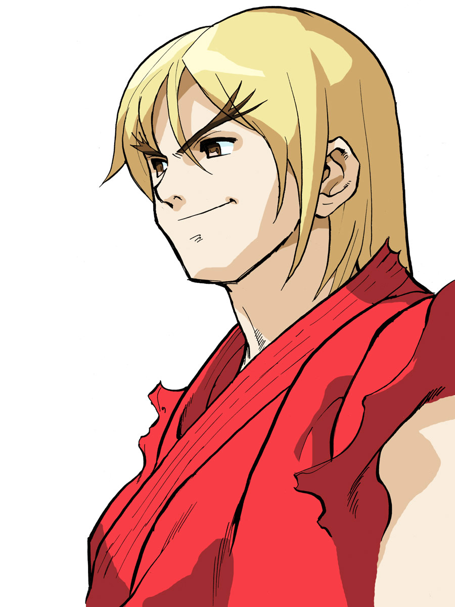 Ken artwork #5, Street Fighter Alpha: High resolution