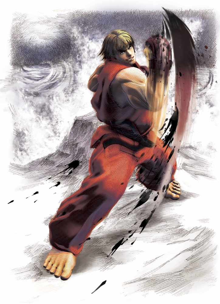 Ken artwork #5, Super Street Fighter 4