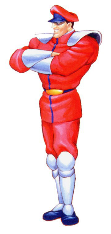 M. Bison artwork #1, Street Fighter 2