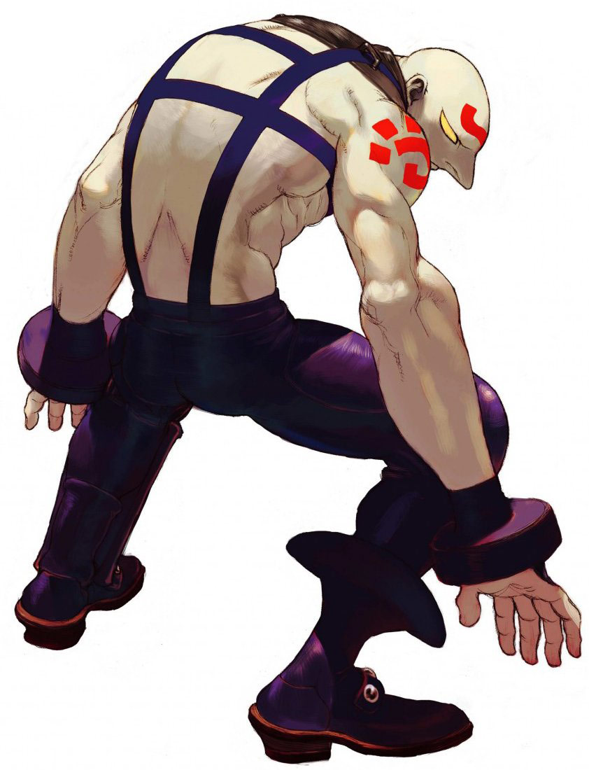 Necro artwork #4, Street Fighter 3