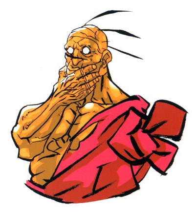 Oro artwork #2, Street Fighter 3