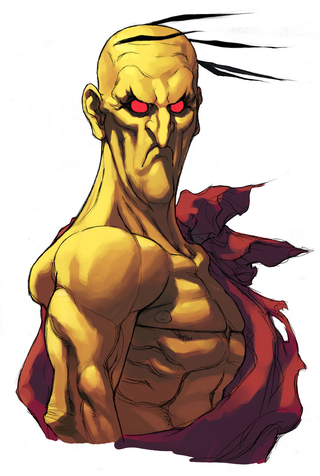 Oro artwork #1, Street Fighter 3: High resolution