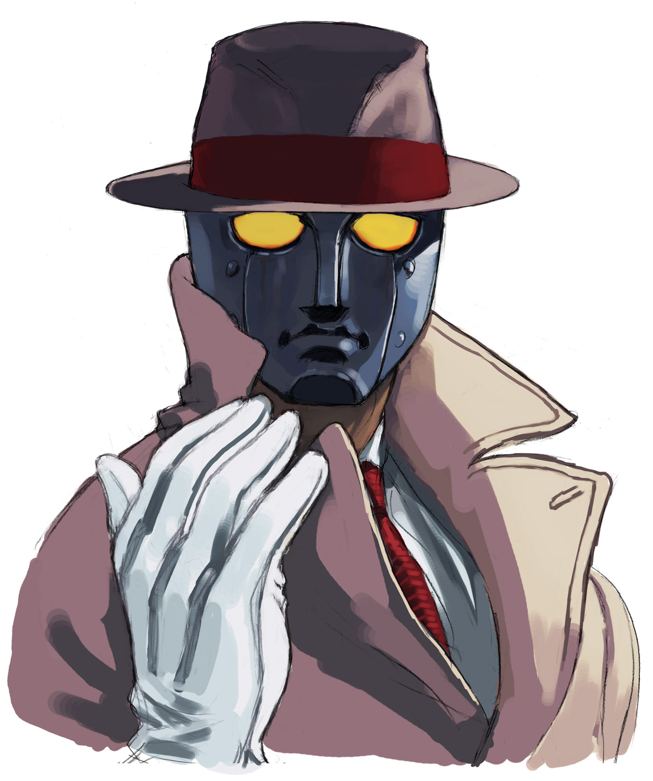 Q artwork #1, Street Fighter 3: High resolution