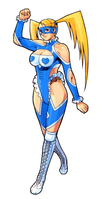 Rainbow Mika artwork #1, Street Fighter Alpha