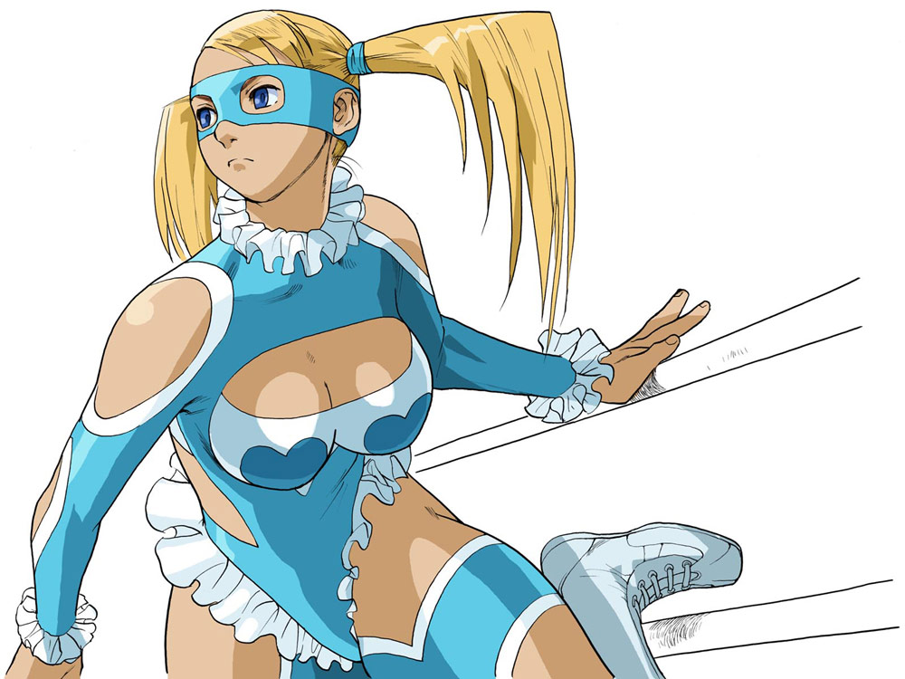 Rainbow Mika artwork #3, Street Fighter Alpha