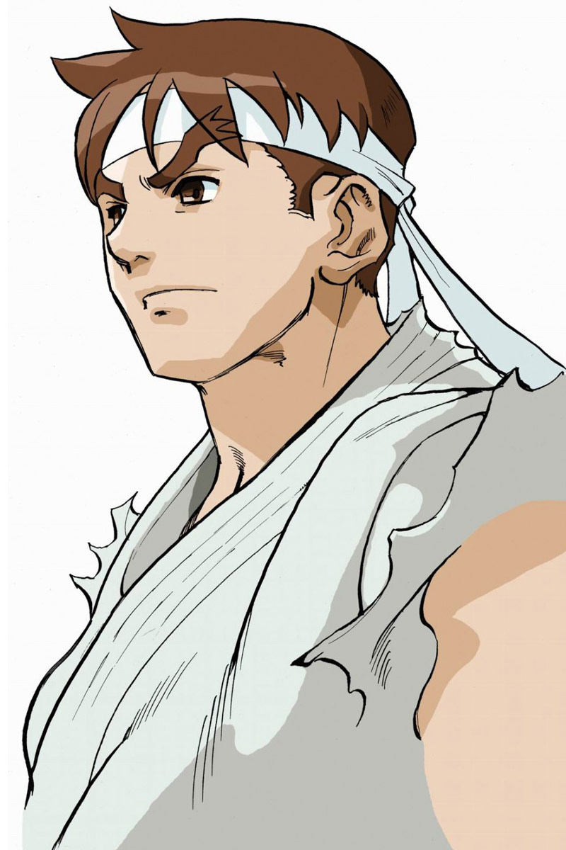 Ryu artwork #6, Street Fighter Alpha: High resolution