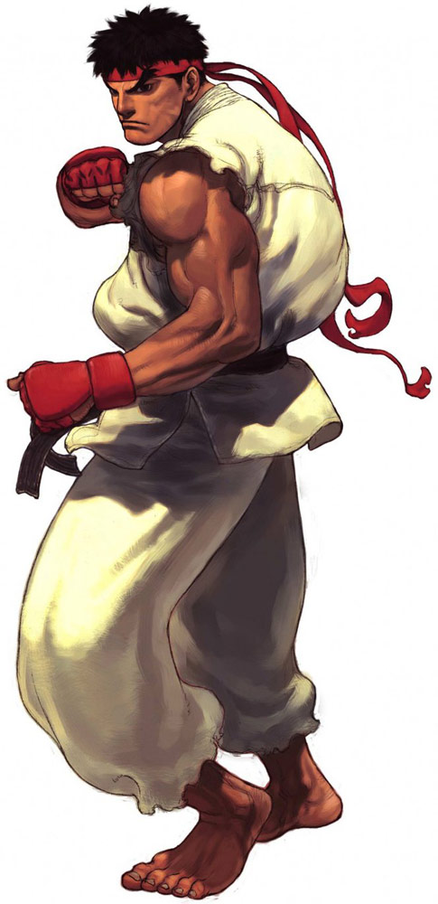 Ryu artwork #3, Street Fighter 3