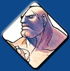 Sagat artwork #1, Street Fighter Alpha