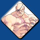 Sagat artwork #6, Street Fighter Alpha
