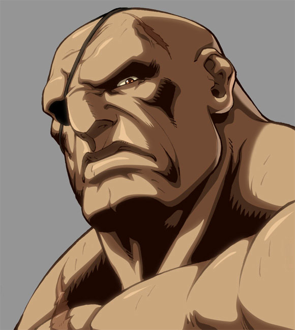 Sagat artwork #1, Super Street Fighter 2 Turbo HD Remix