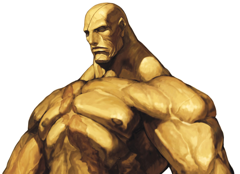 Sagat artwork #11, Street Fighter 2