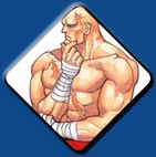 Sagat artwork #5, Street Fighter 2