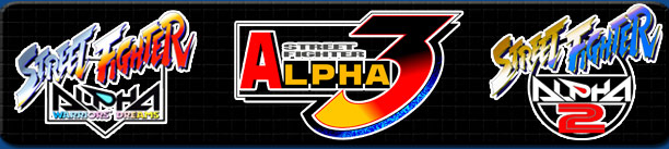 Street Fighter Alpha artwork logo