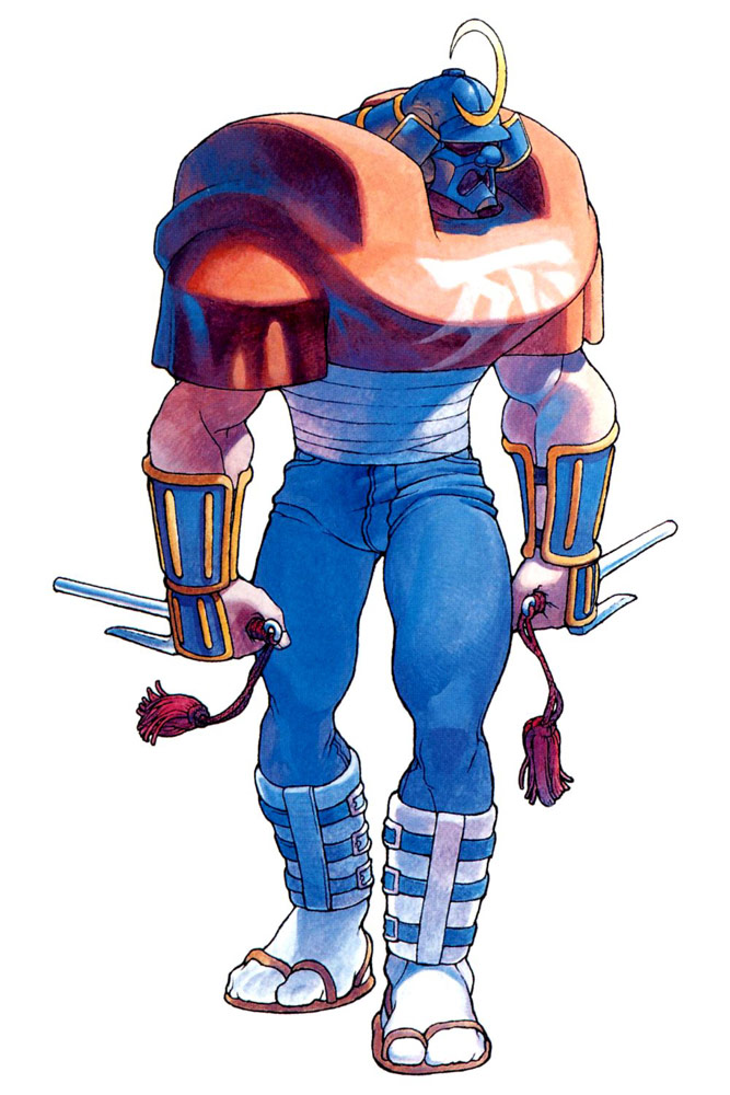 Sodom artwork #1, Street Fighter Alpha