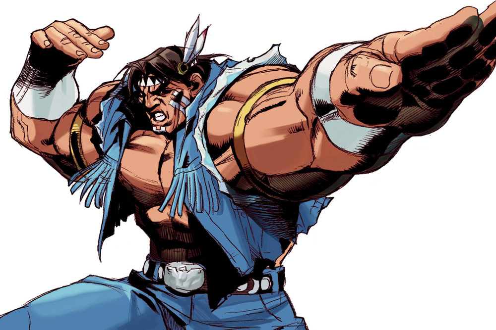 T. Hawk artwork #6, Street Fighter 2
