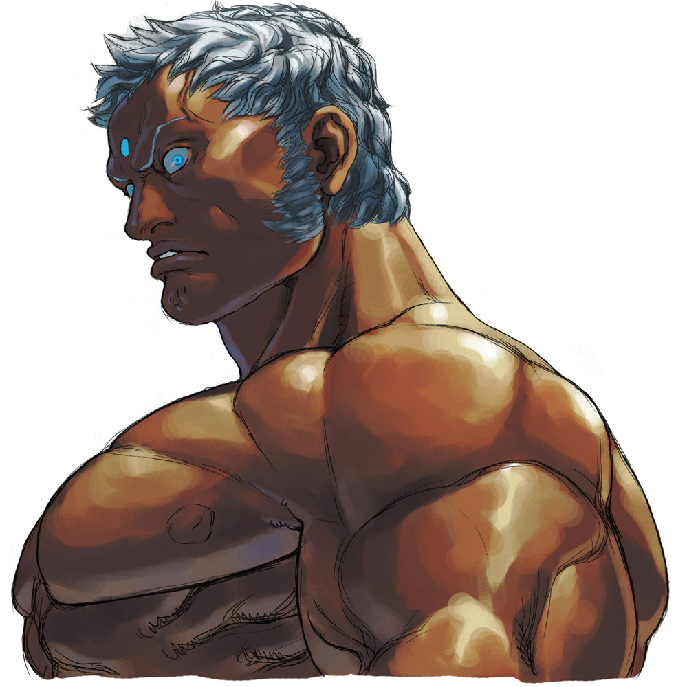Urien artwork #1, Street Fighter 3